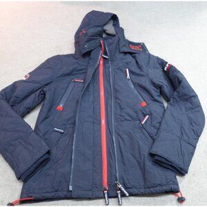Superdry Jacket Large Blue The Wind Yachter